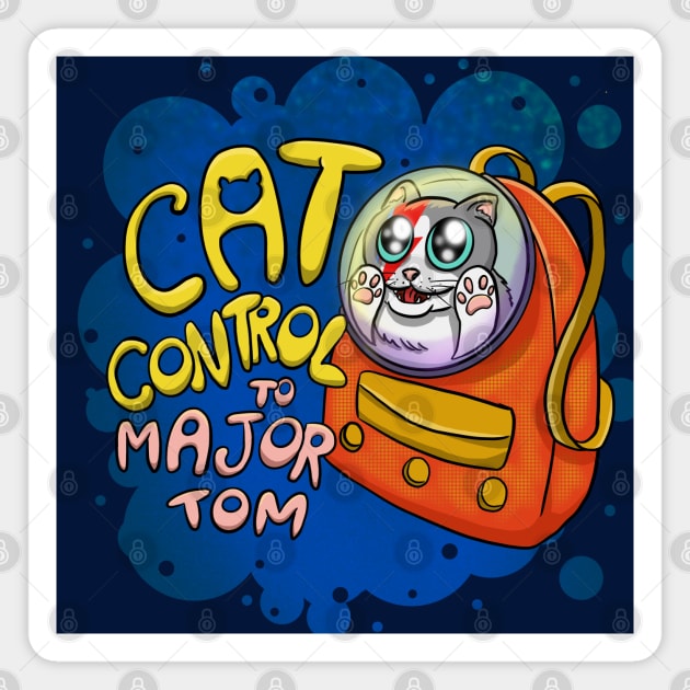 Cat Control Magnet by fabianfmas